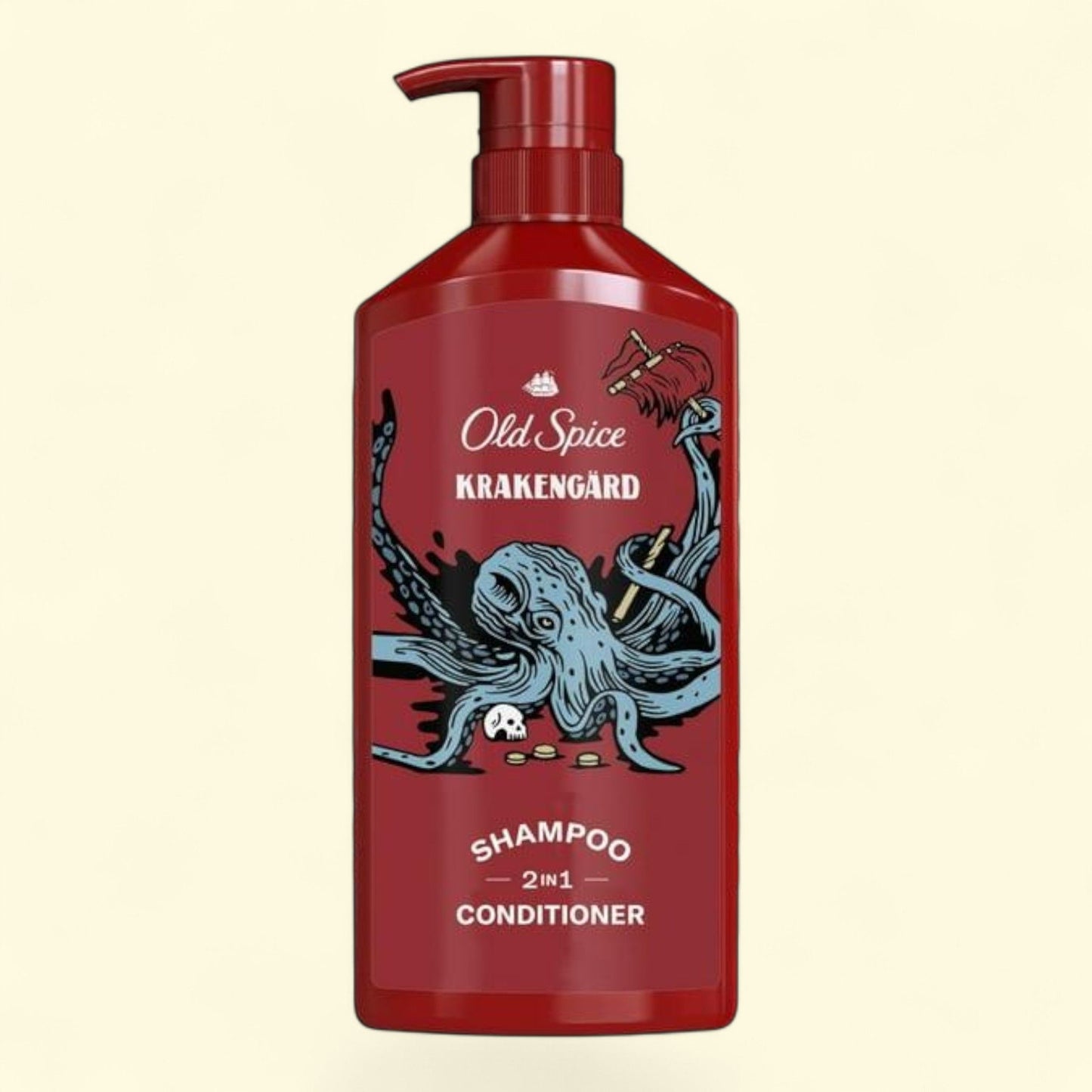 Old Spice 2in1 Moisturizing Shampoo and Conditioner, Krakengard, 22 fl oz