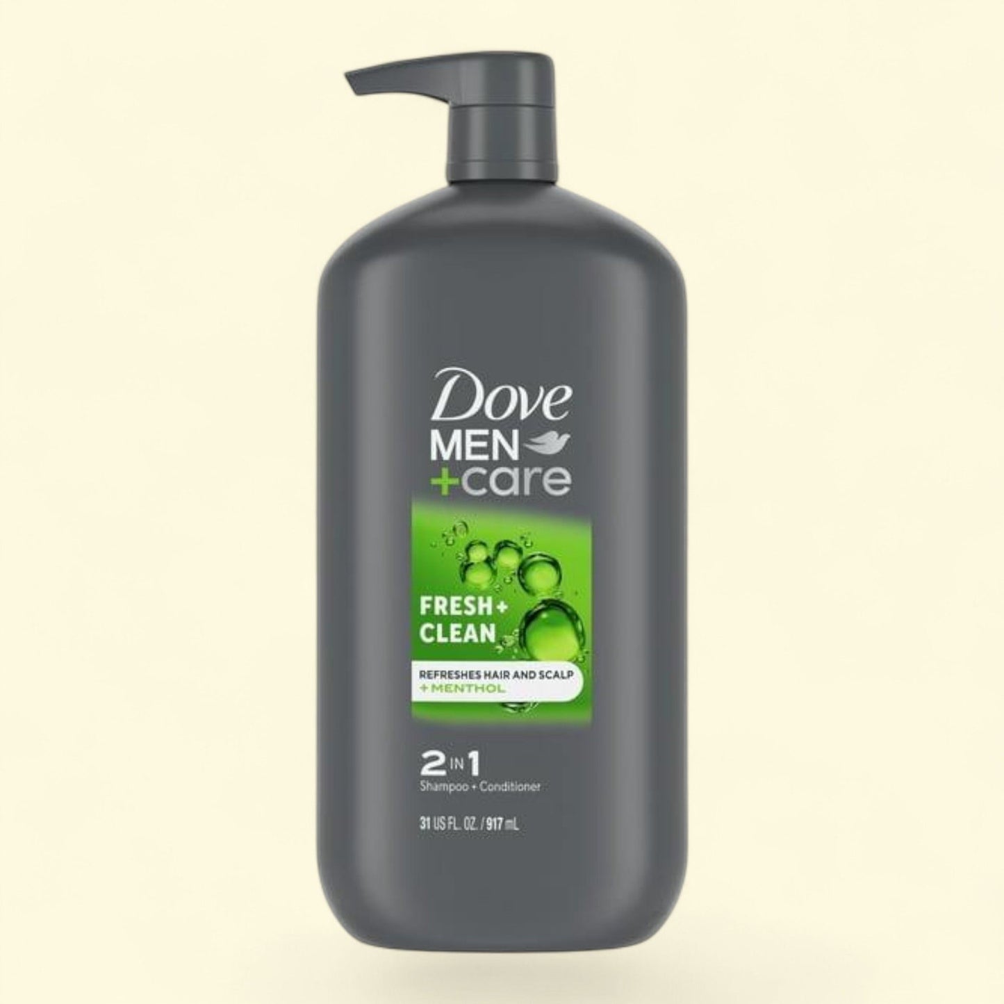 Dove Men+Care Daily 2-in-1 Shampoo and Conditioner, 31 oz