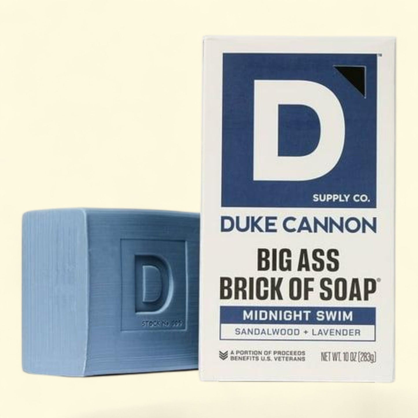 Duke Cannon Big Ass Brick of Soap - Midnight Swim 10oz