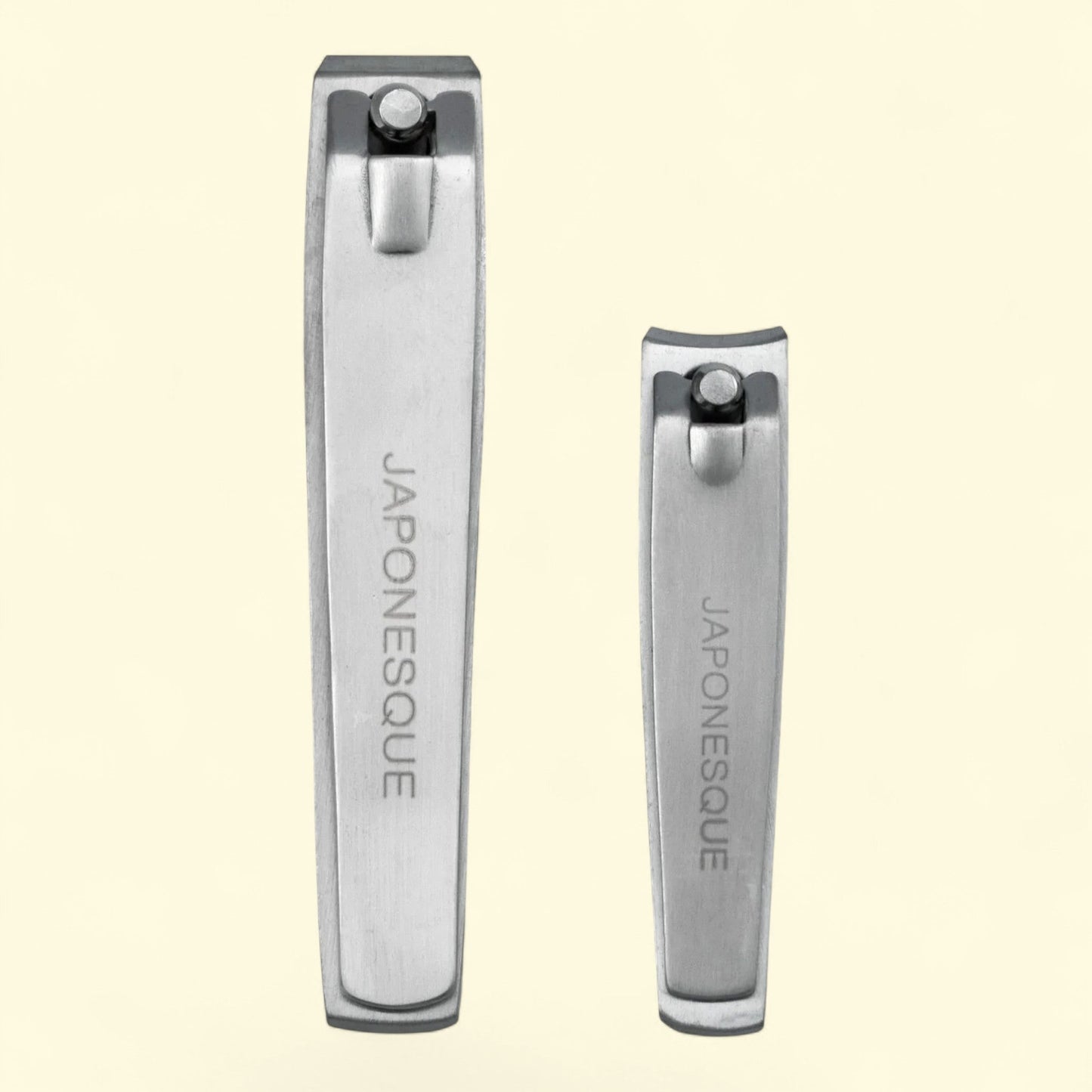 Japonesque Fingernail & Toenail Clippers, Stainless Steel, Adults, 2 counts
