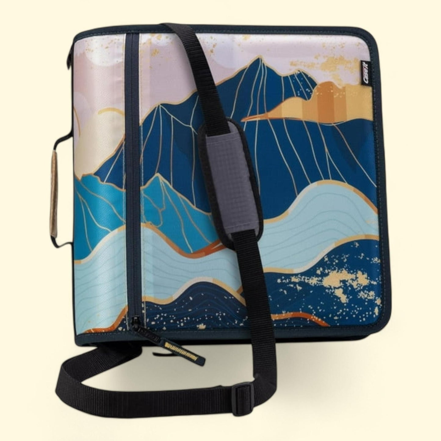 Case-it Mighty Zip Tab 3-inch Zipper Binder with Expanding Folder, ... — authentic US product shipped worldwide by Treatspree