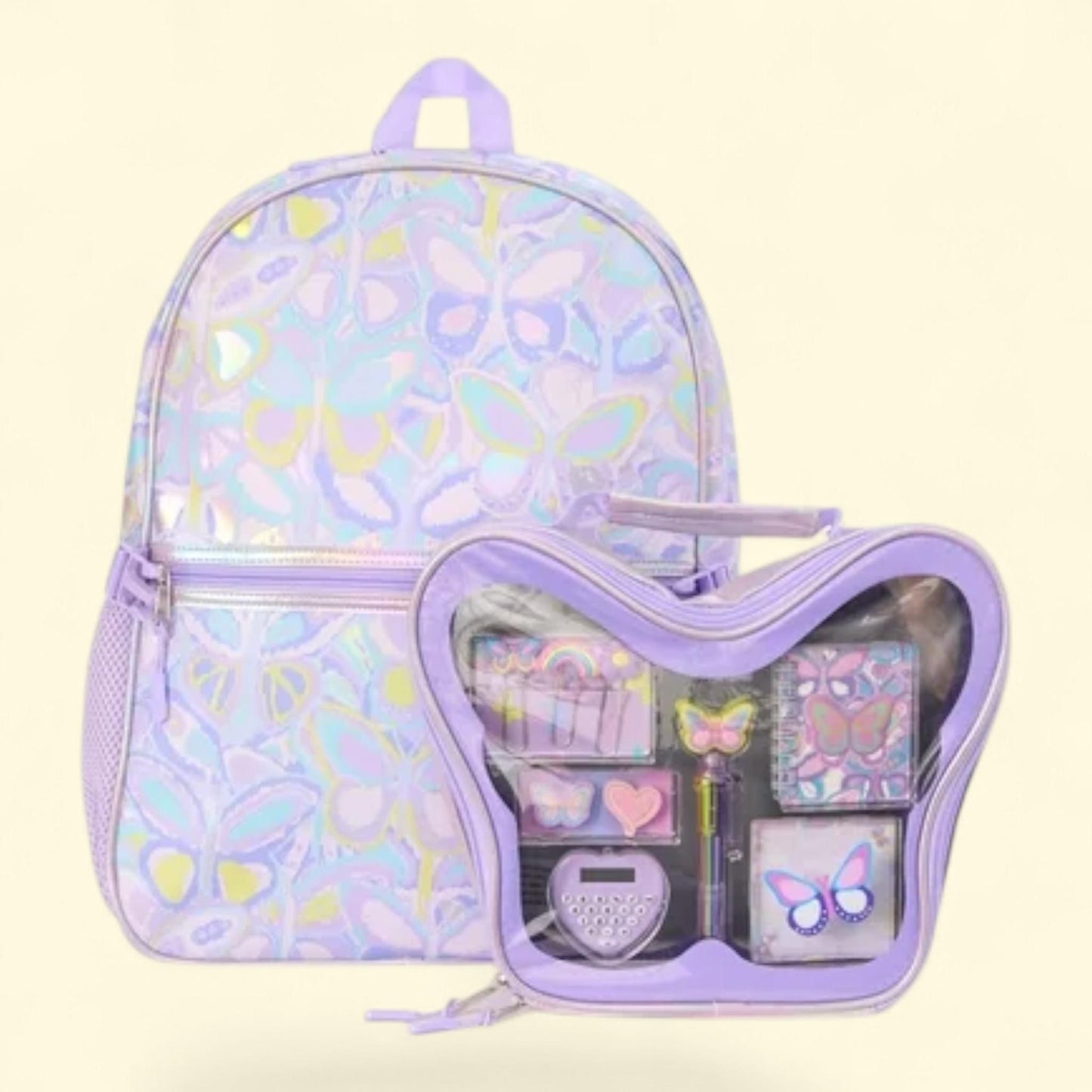 Girls Butterfly Backpack, 17" — authentic US product shipped worldwide by Treatspree