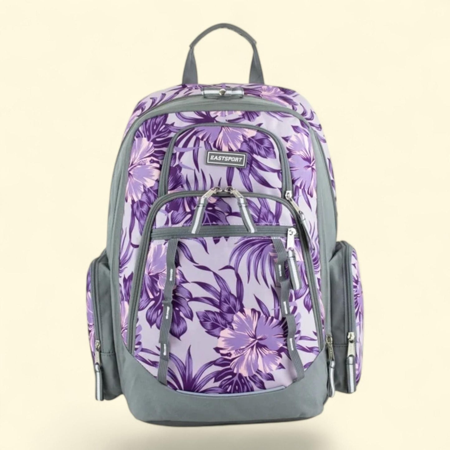 Diamond Expandable Backpack, Hibiscus Edge