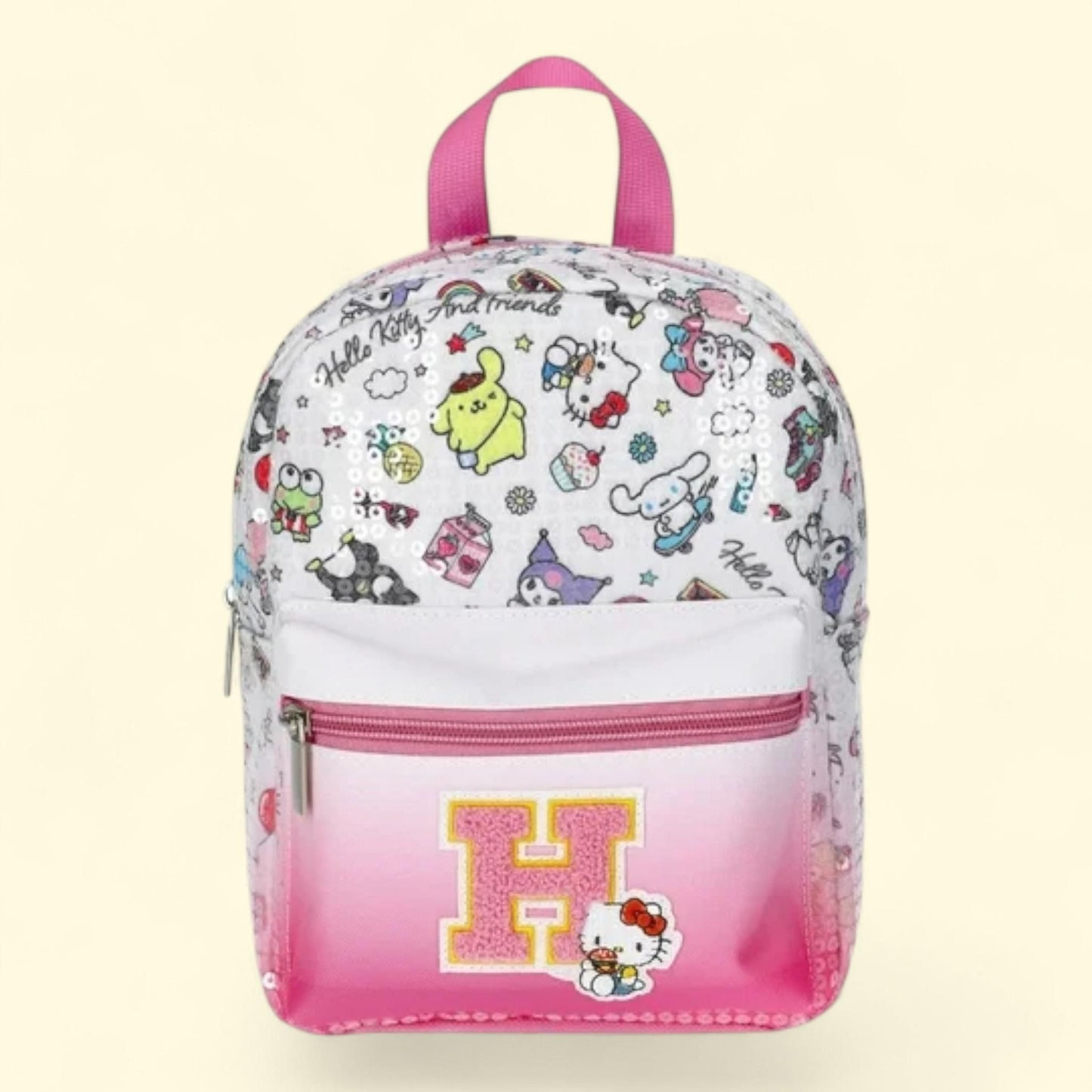 Hello Kitty Girls Mini Backpack, Pink/Multi