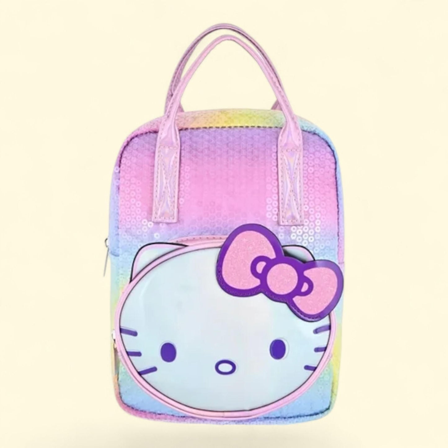 Hello Kitty Mini Backpack, Rainbow, Pink, Girls