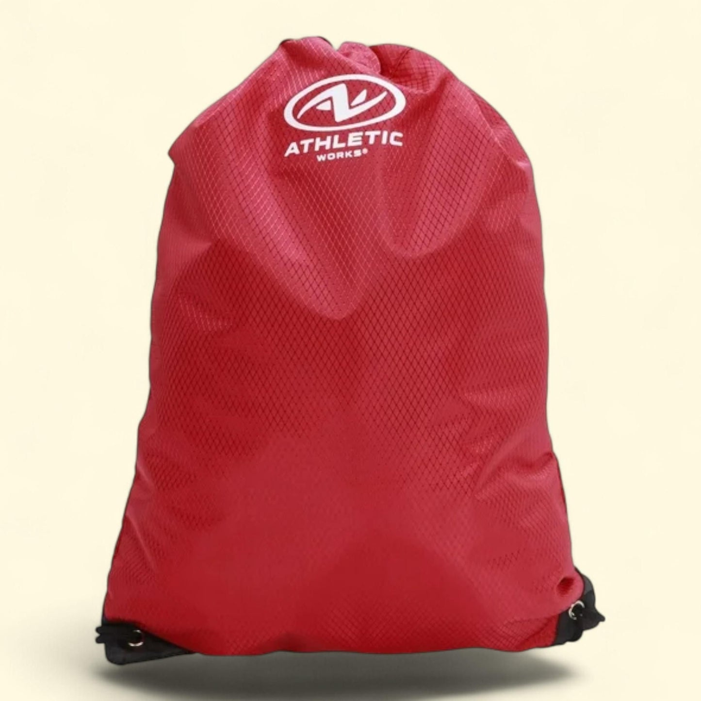 Unisex Adult Fitness Gym Cinch Sack Backpack, Red 11L