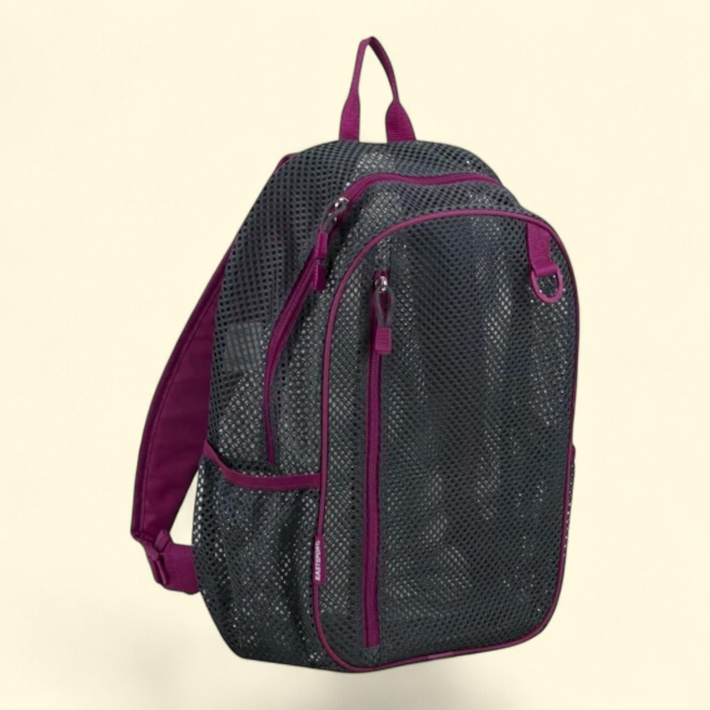 Unisex Active Lifestyle Mesh Backpack, Graphite