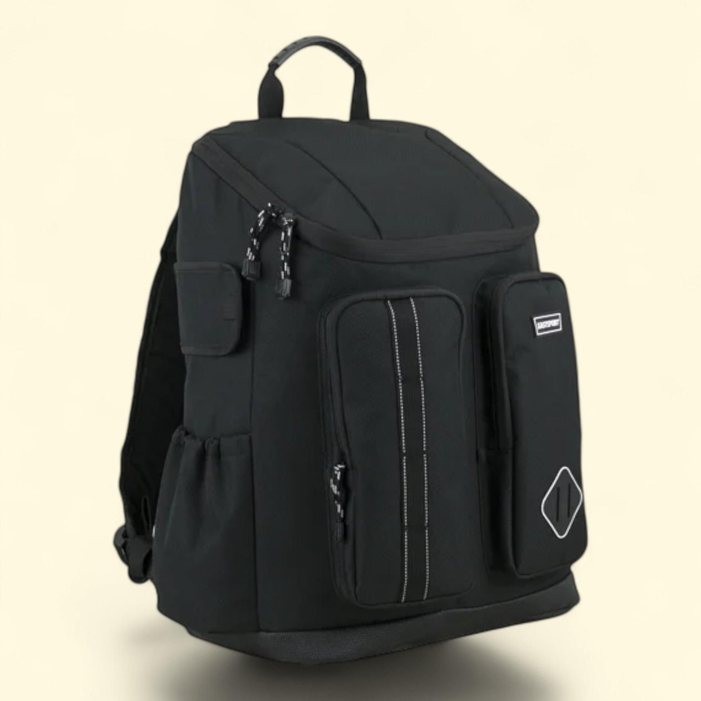 Unisex Geo Backpack, Black