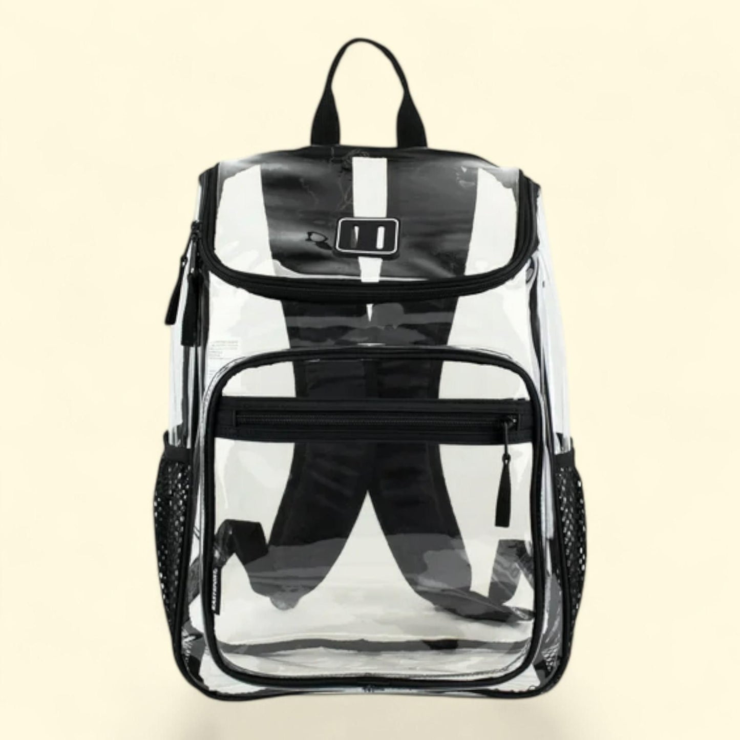 Myth Pro Top Loader Clear 16" Backpack, Black — authentic US product shipped worldwide by Treatspree