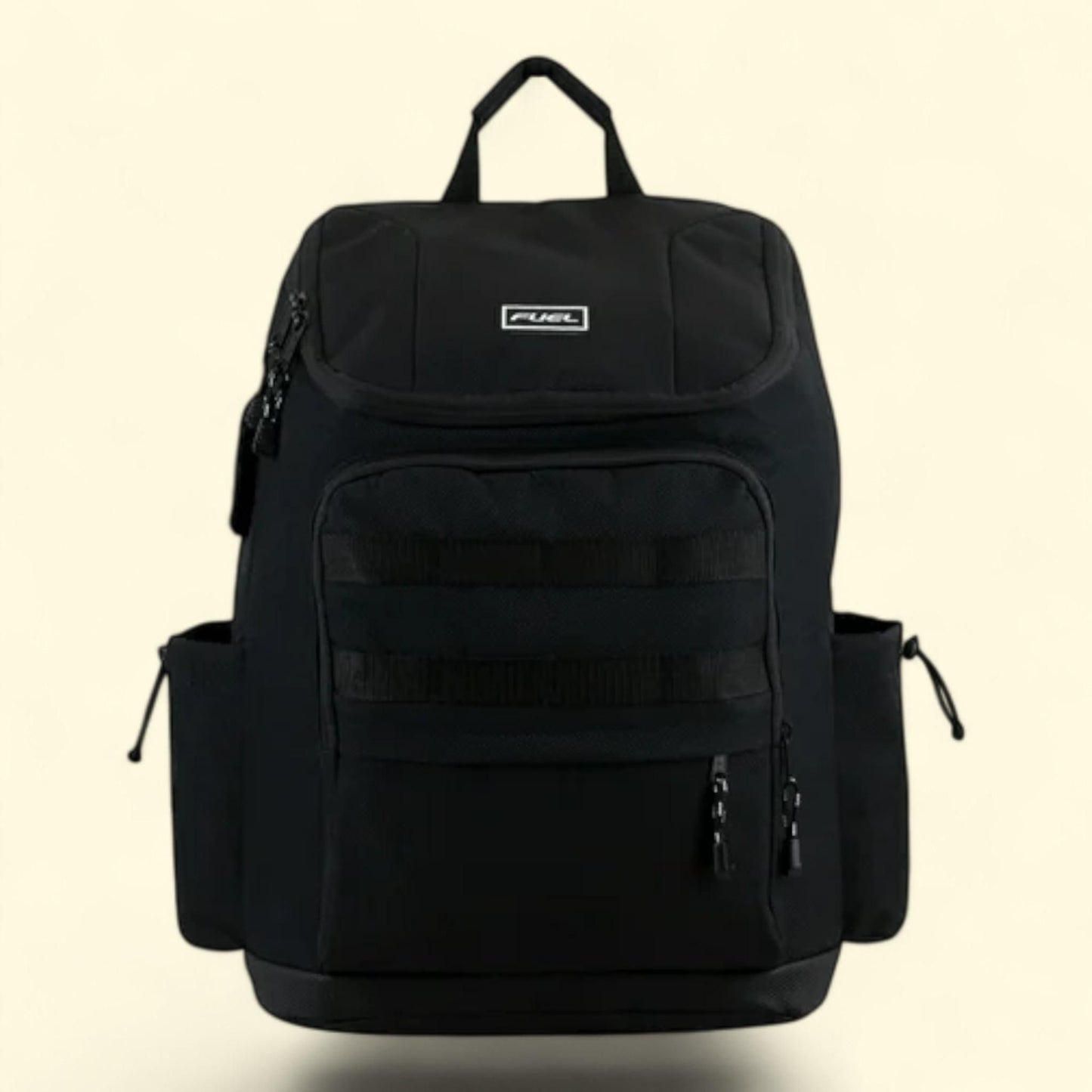 Unisex Outdoor Cargo Backpack, Black, Size