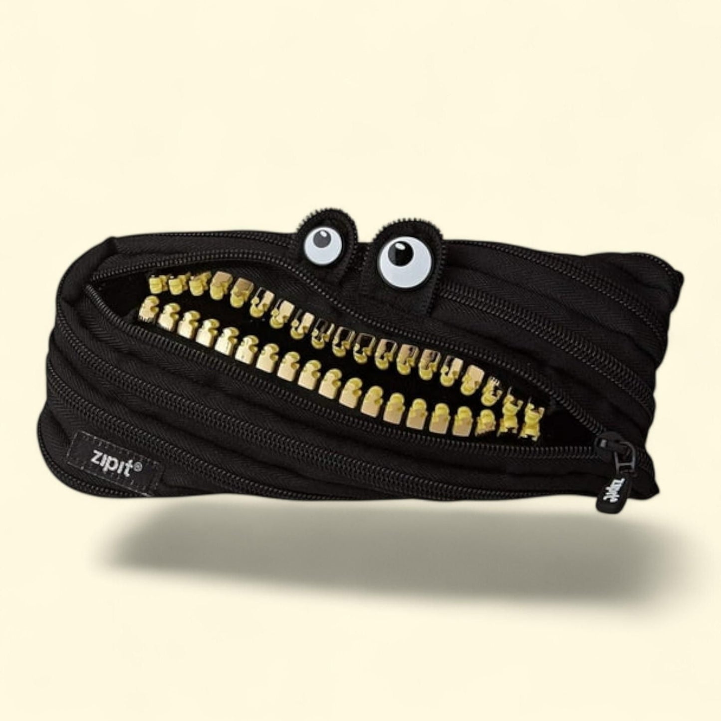 ZIPIT Grillz Pencil Case, Black, College and Office — authentic US product shipped worldwide by Treatspree