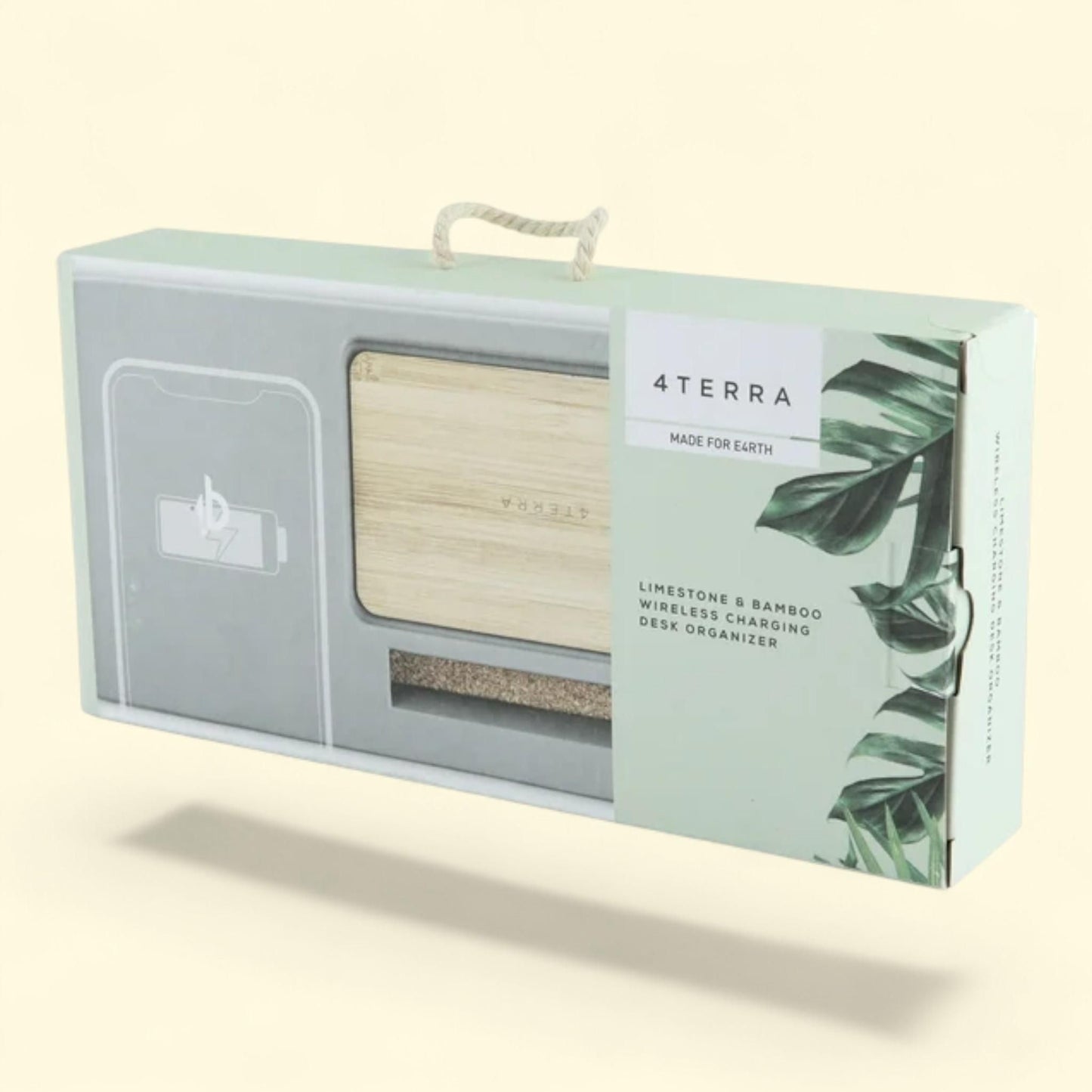 4TERRA LIMESTONE Desk Organizer, 10W