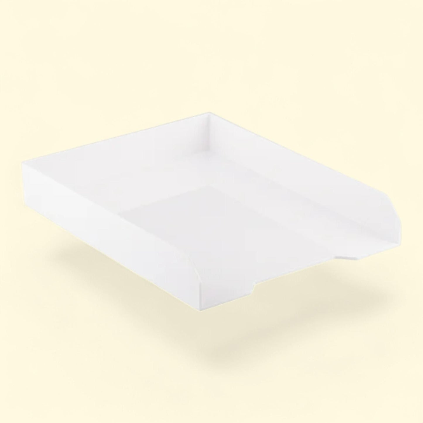 JAM Paper Paper Trays, White, 1/Pack