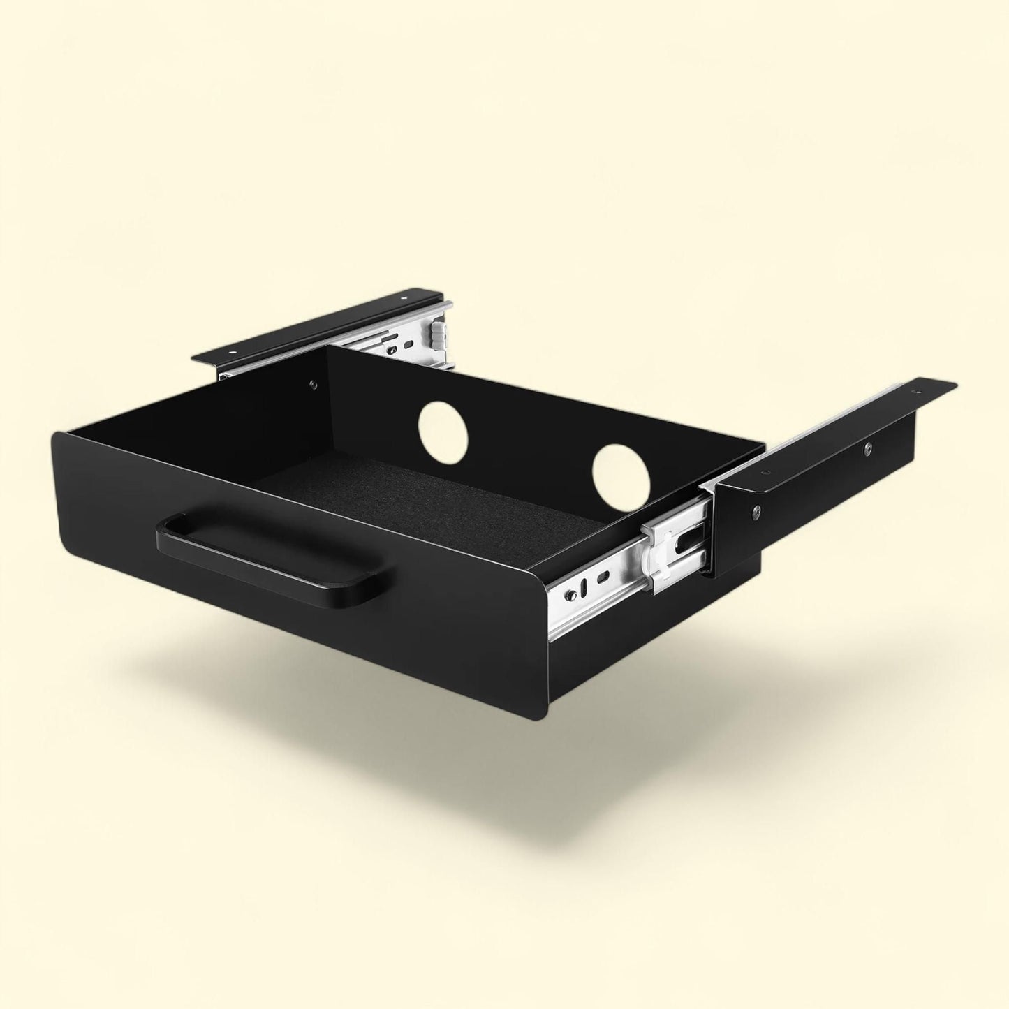 KFFKFF Broad Under Desk Drawer Glide, 15x9x3 in