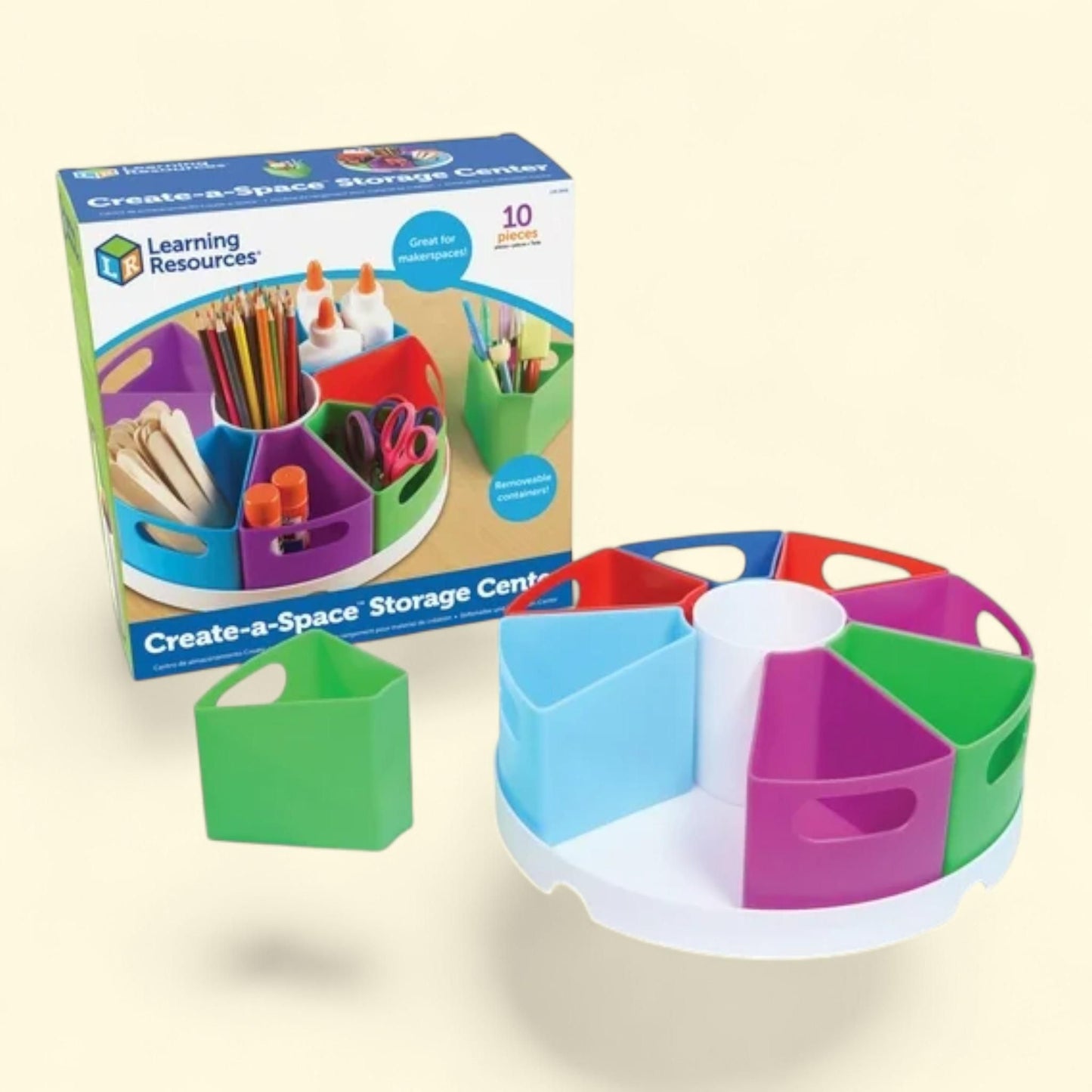 Learning Resources Storage Center Toy Desk Organizer, Classroom Workspace Must Haves