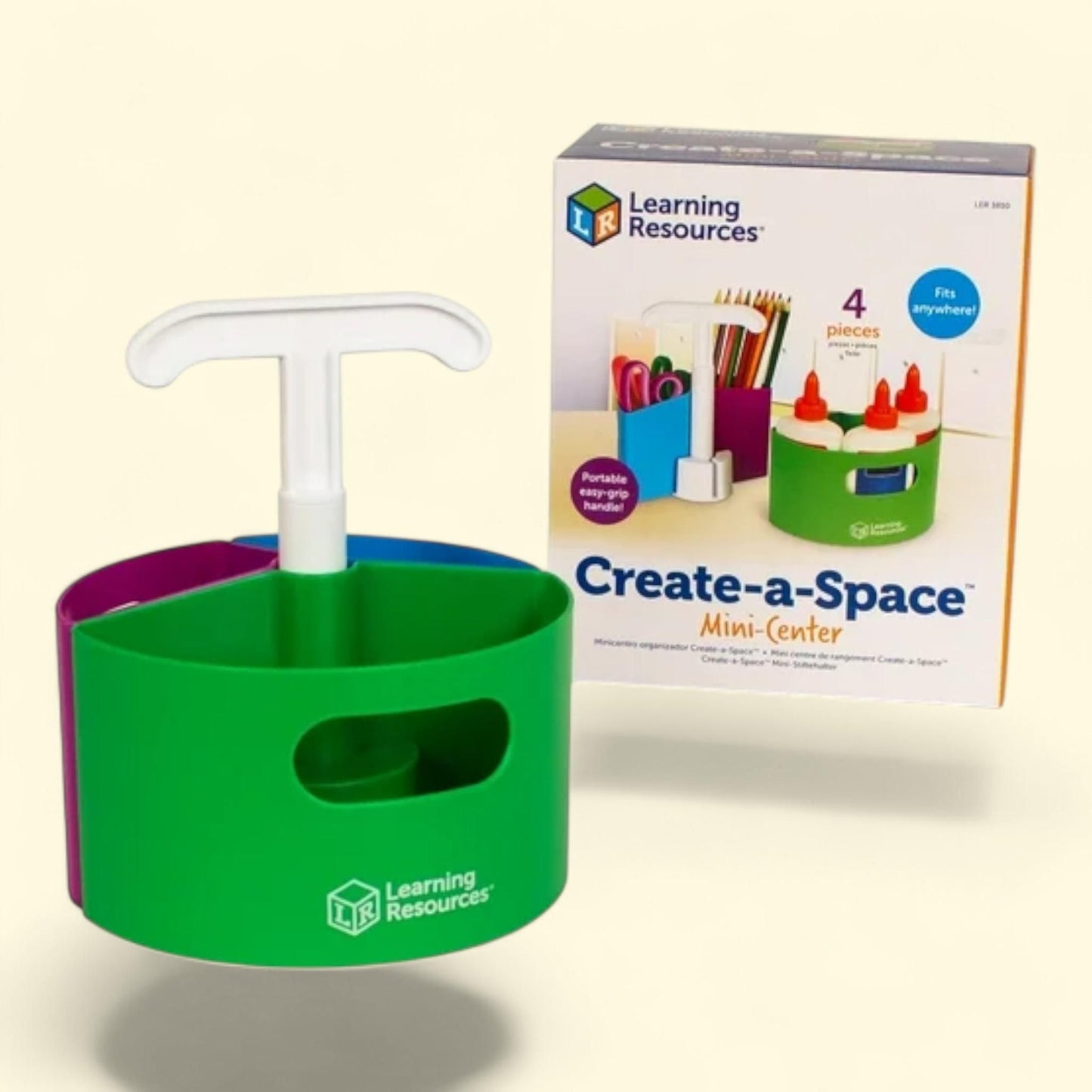 Learning Resources Create-a-Space Storage Mini Center, Teacher and Classroom Organizer, Size