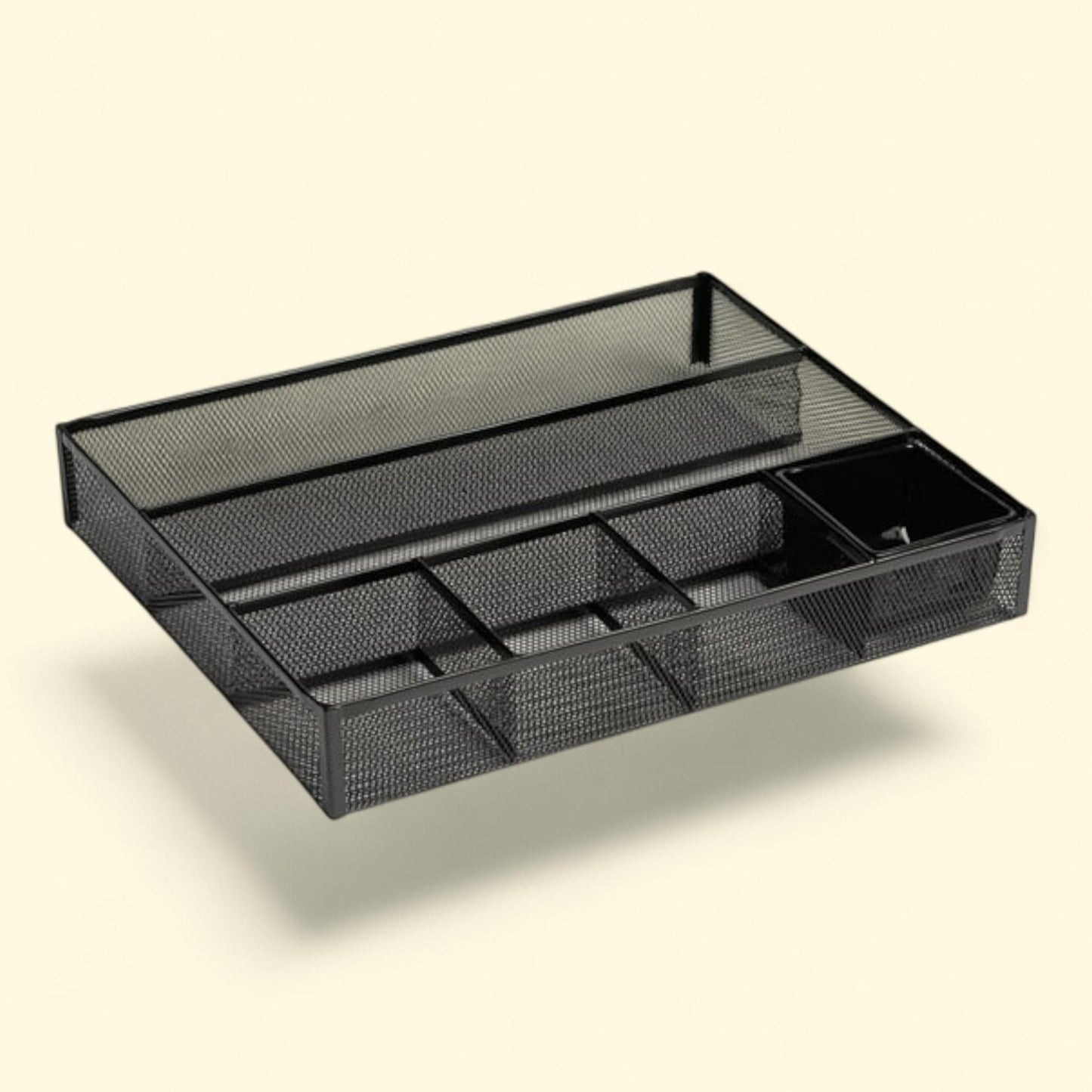 Rolodex Desk Drawer Organizer, Metal Mesh, Black, 22131 — authentic US product shipped worldwide by Treatspree