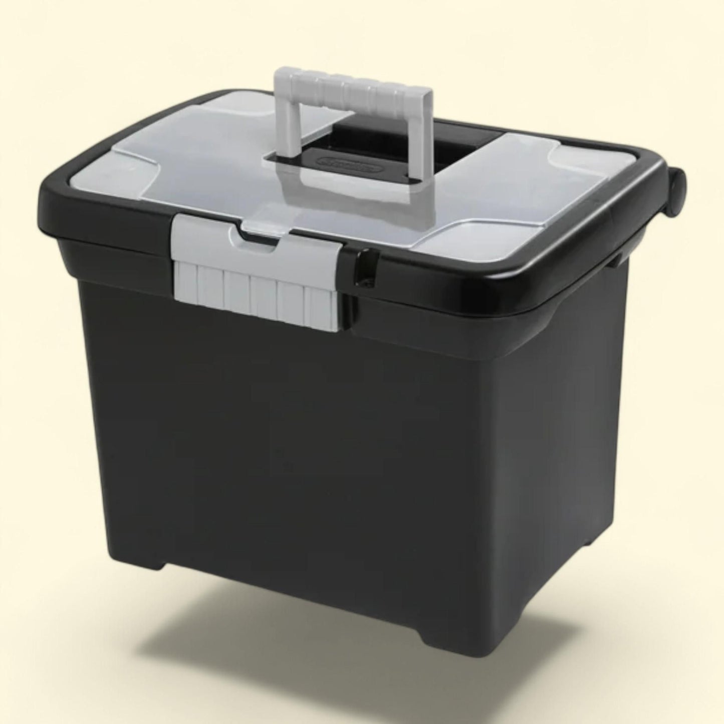 Sterilite Storage Bin, 15" L x 10 7/8" W x 11 1/2" H, Black