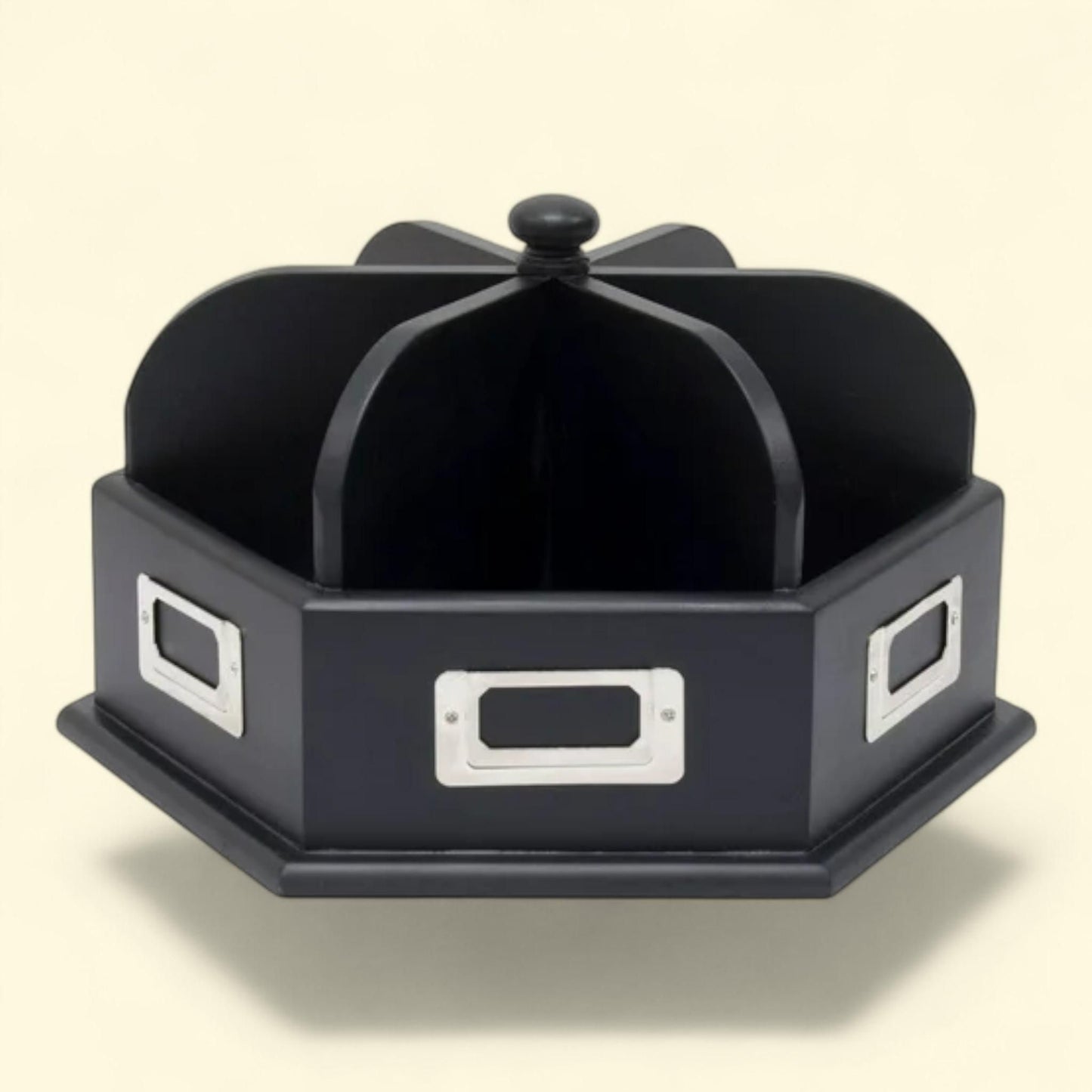 Studio Designs Desk Carousel, Wood, Black — authentic US product shipped worldwide by Treatspree