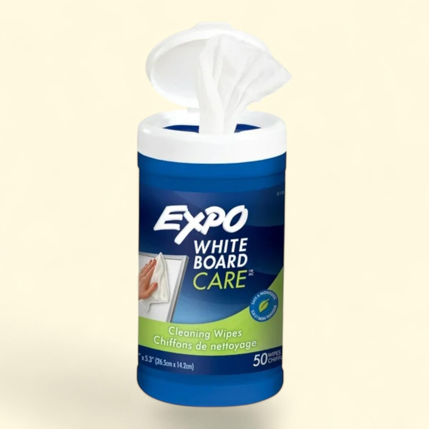 Expo Dry Erase Board Cleaning Wet Wipes, 50 Count