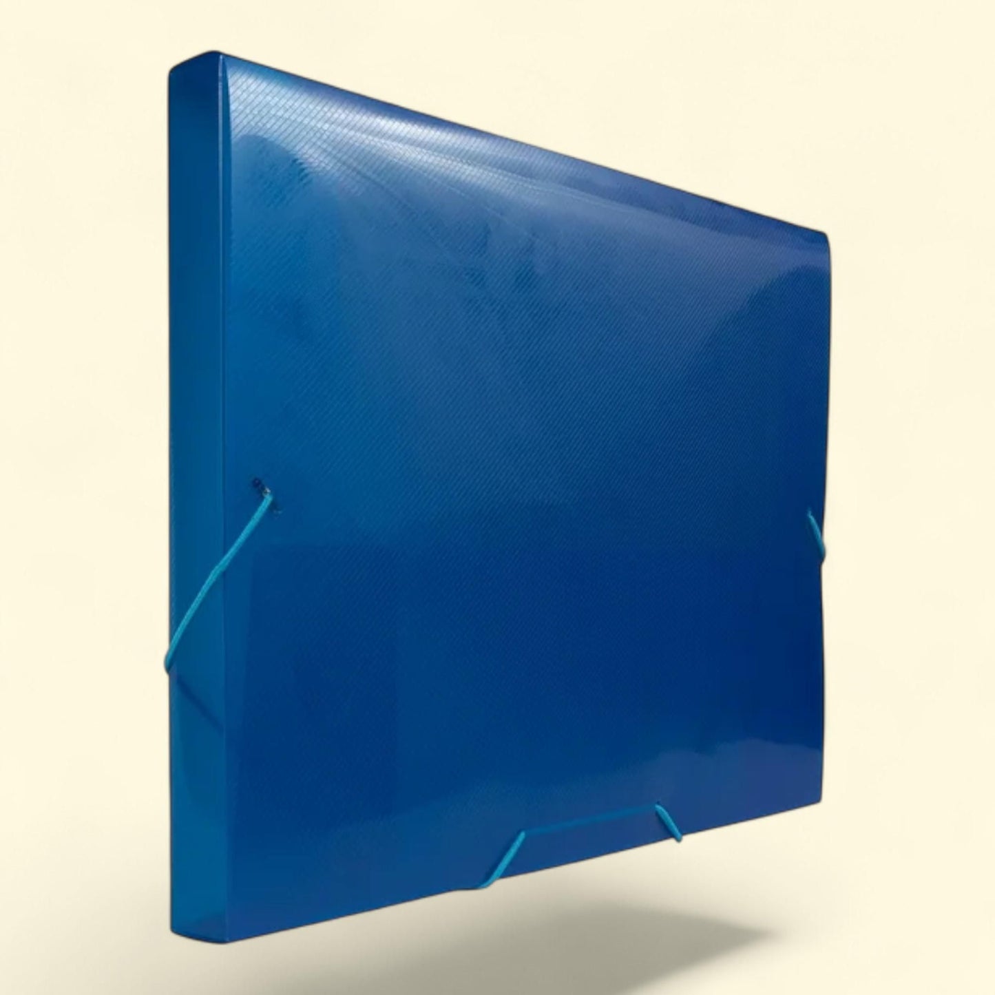 JAM Paper Poly Portfolio, Blue, 9 7/8 x 13 x 1 Inches — authentic US product shipped worldwide by Treatspree