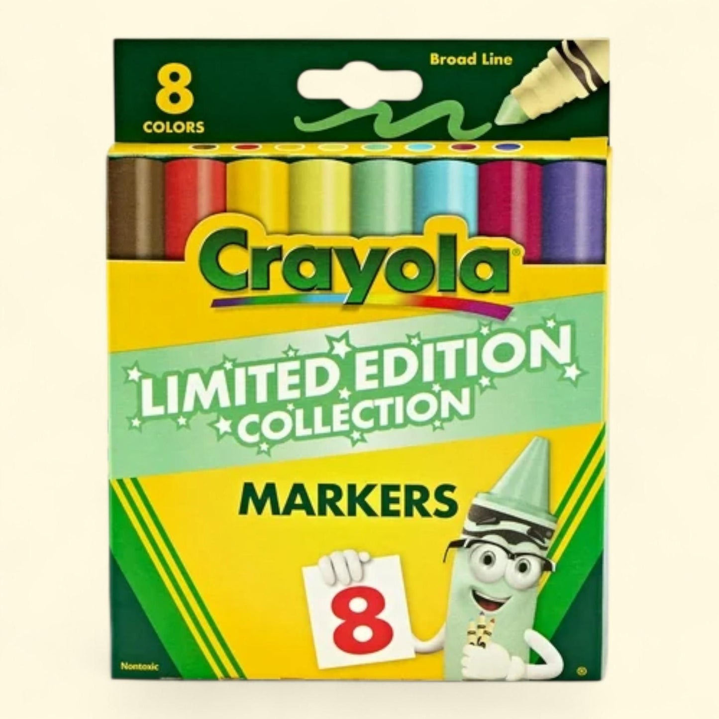 Crayola Broad Line Markers, 8 Ct — authentic US product shipped worldwide by Treatspree