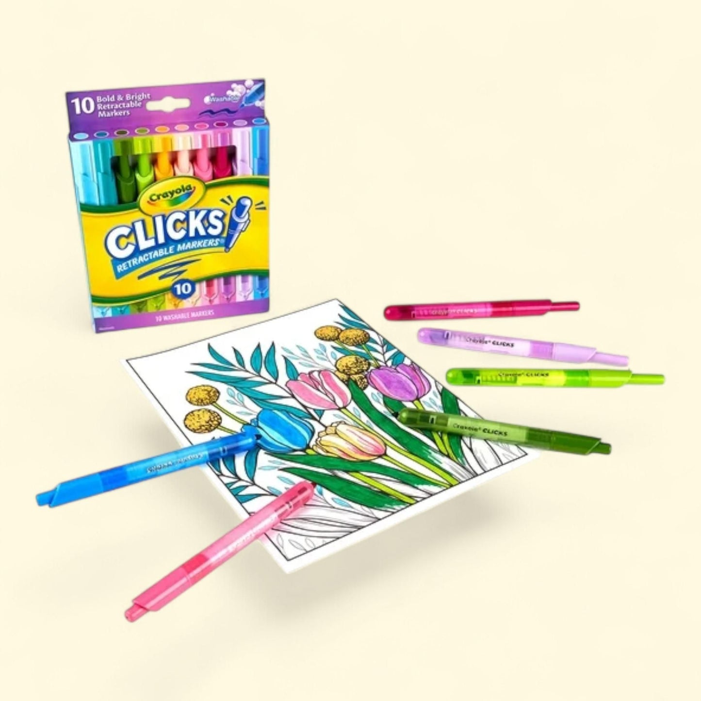 Crayola Washable Markers, 10 Count