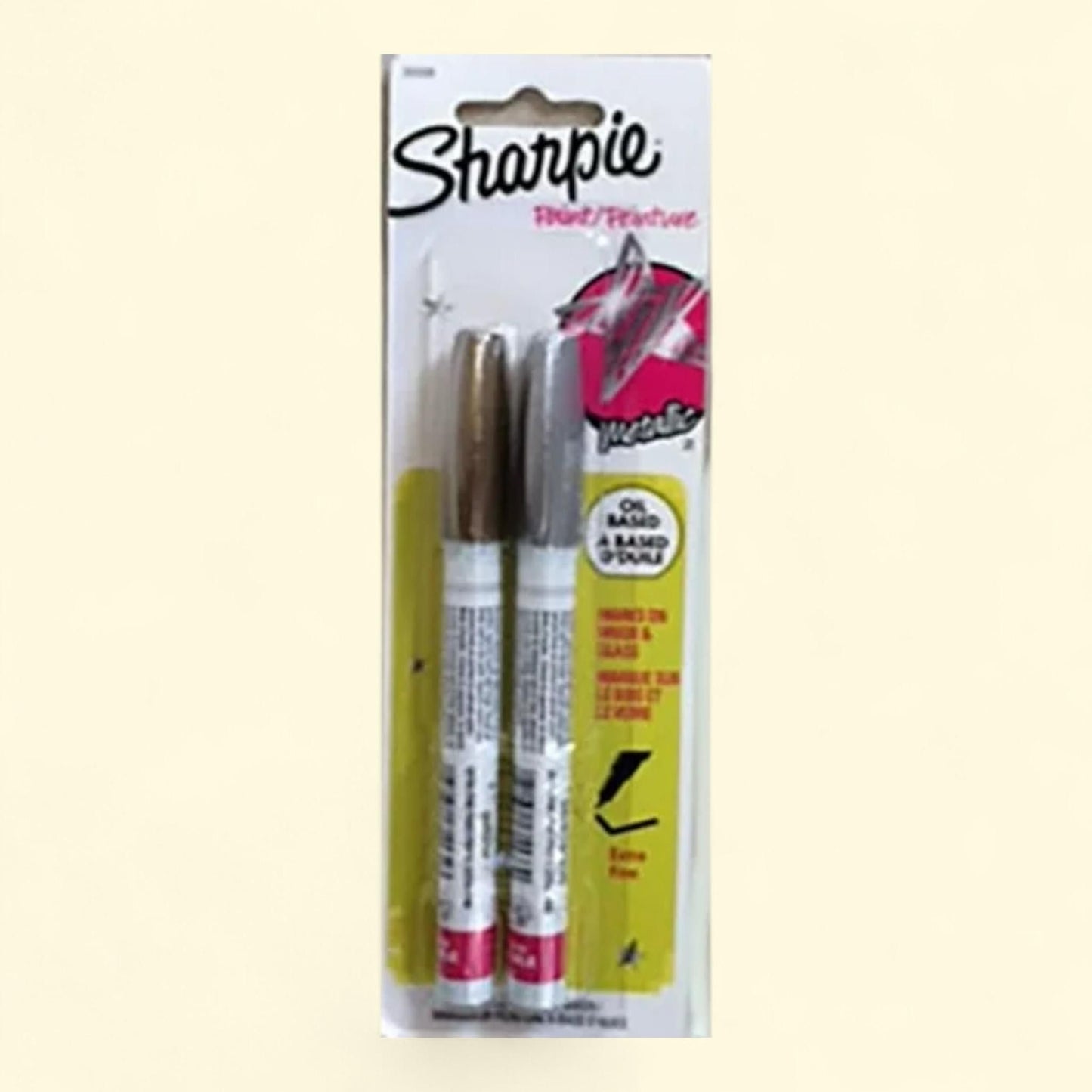 Sharpie Oil-Based Paint Markers, Extra Fine Point, 2 Count