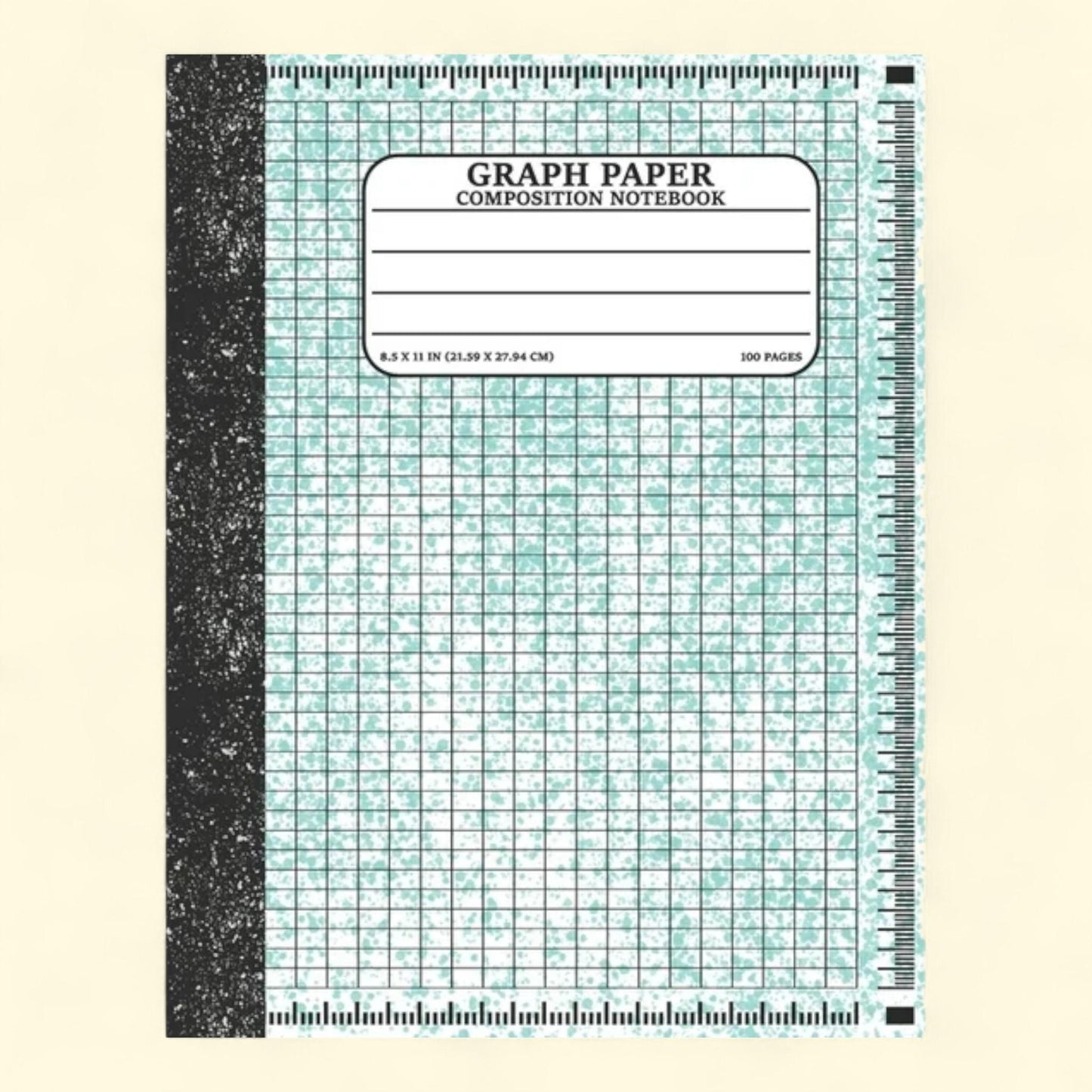 Canada Day Graph Paper Notebook, 6x9 Inch, 120 pages