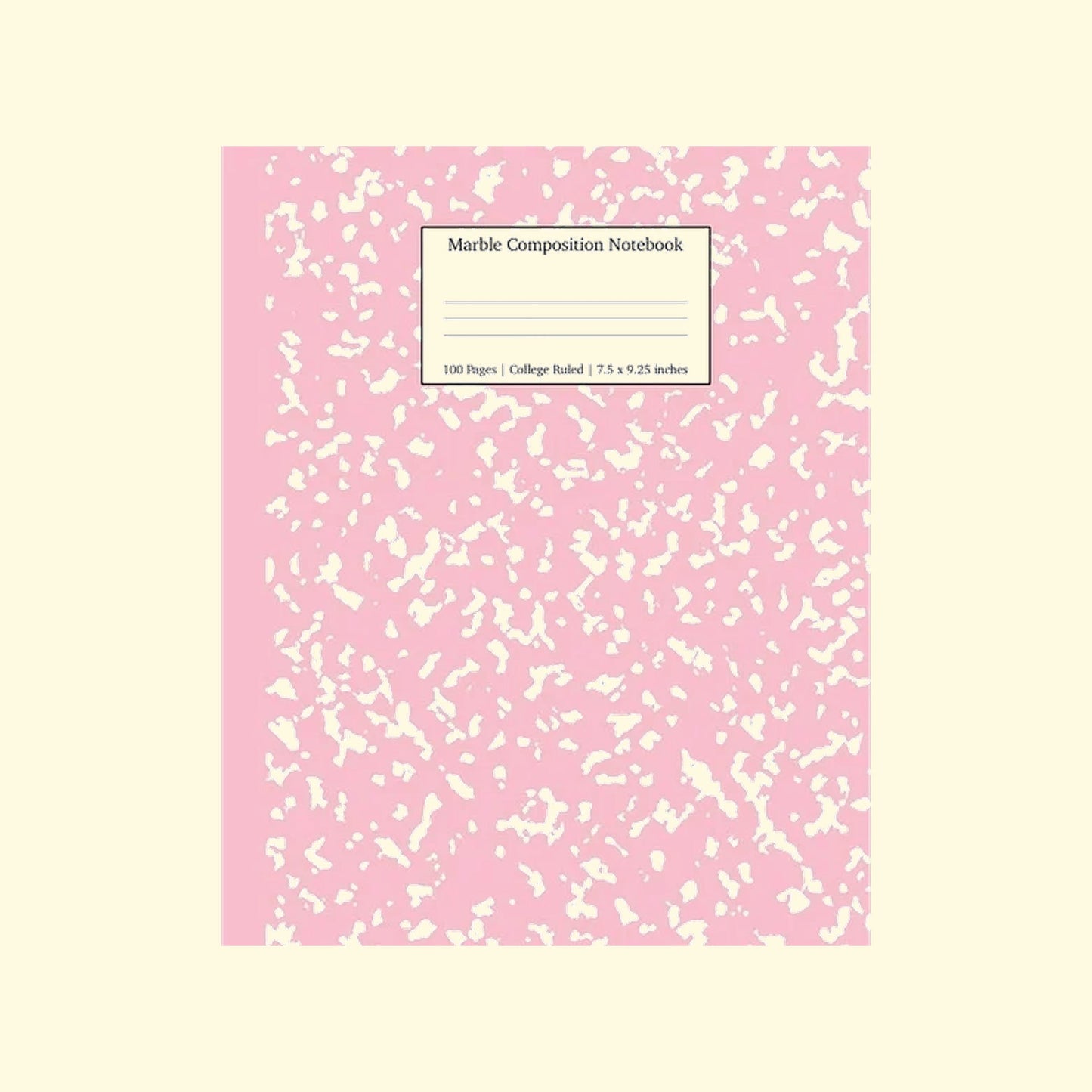 Marble Composition Note book