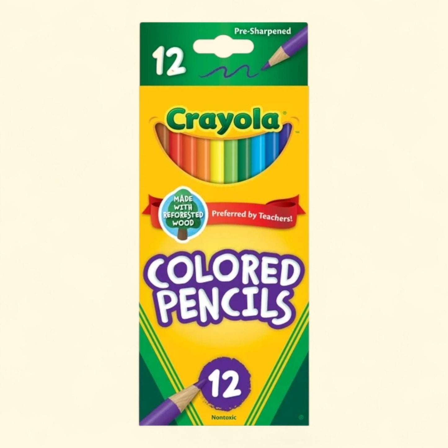 Crayola Colored Pencil Set, 12 Ct