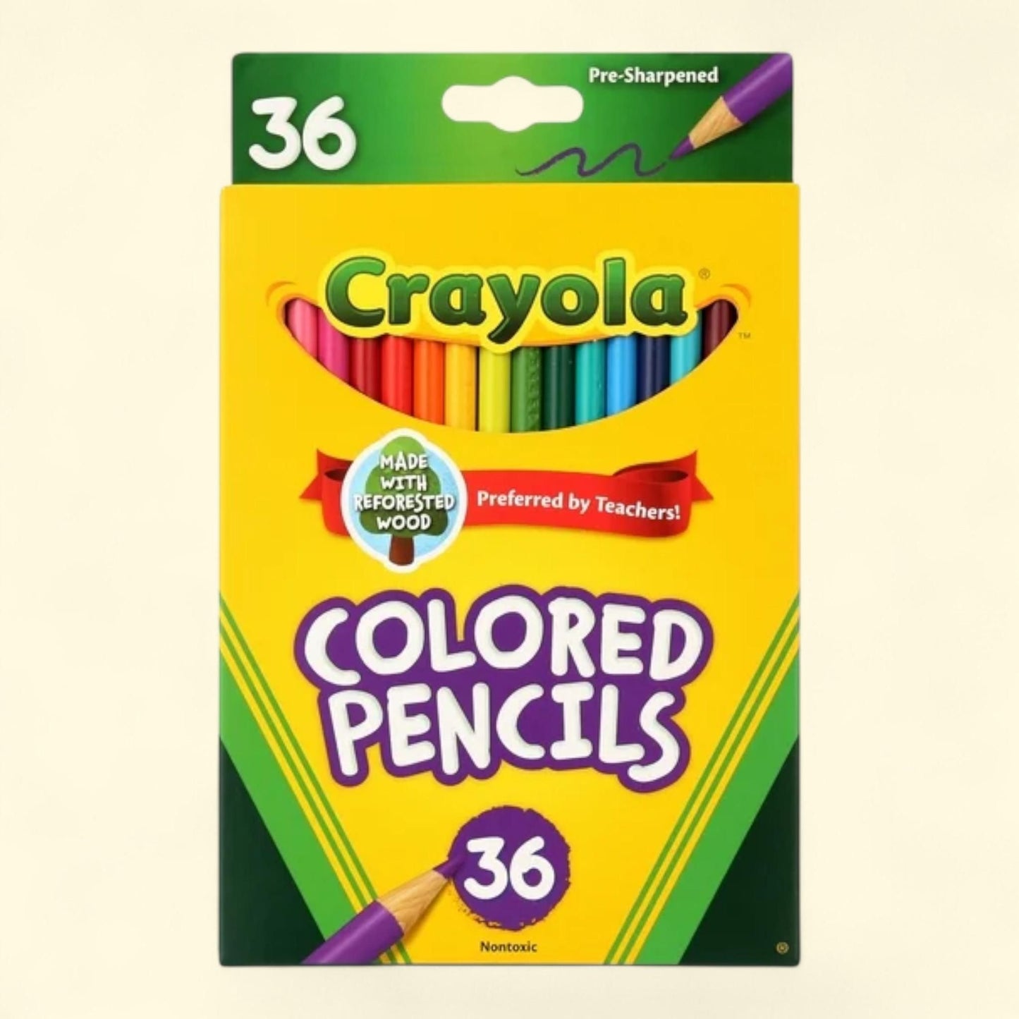 Crayola Colored Pencil Set, 36 Ct
