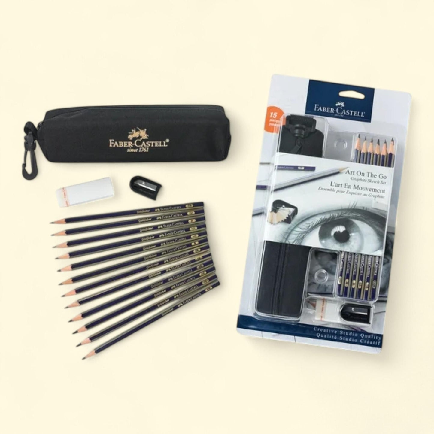 Faber-Castell Graphite Pencil Set, Adult (Beginners)