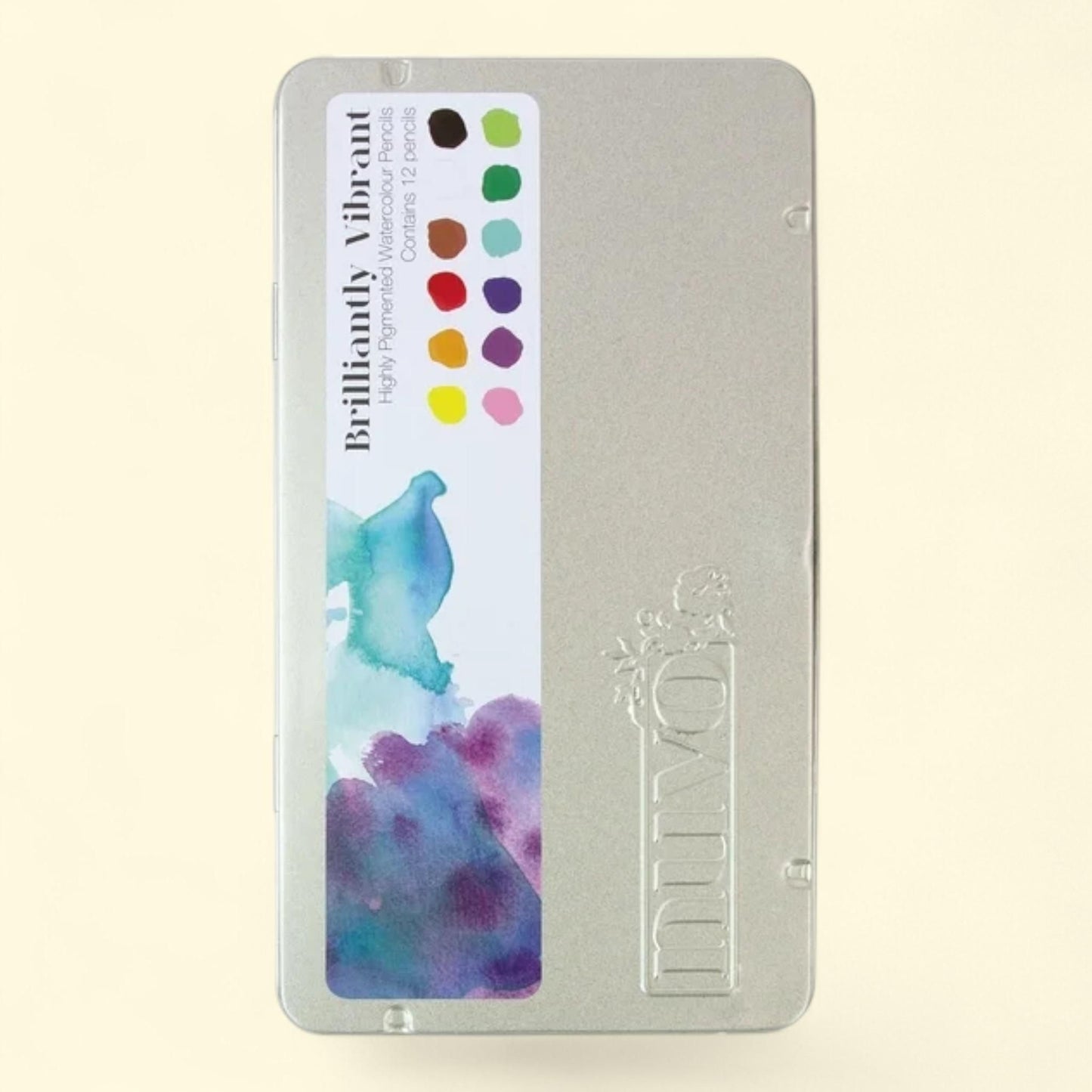 Nuvo Watercolor Pencils, 12/Pkg — authentic US product shipped worldwide by Treatspree