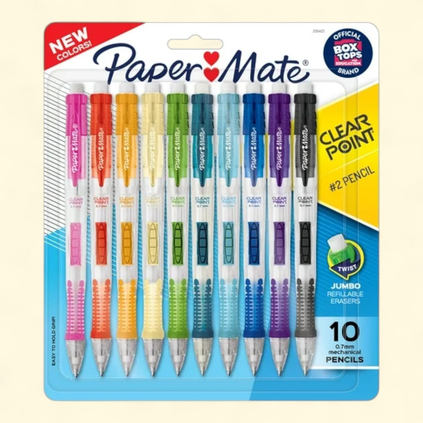 Paper Mate Clearpoint Mechanical Pencils, 0.7mm, 10 Count