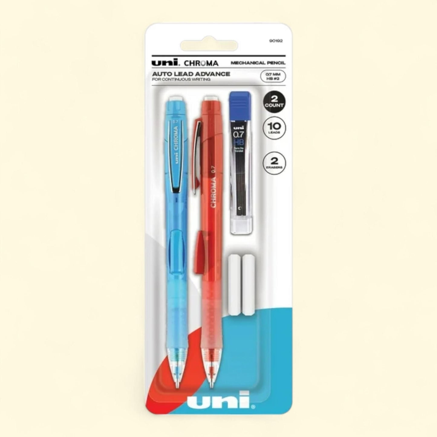 uni-ball CHROMA Mechanical Pencils HB, #2 Lead - 0.7 mm Lead Diamet... — authentic US product shipped worldwide by Treatspree