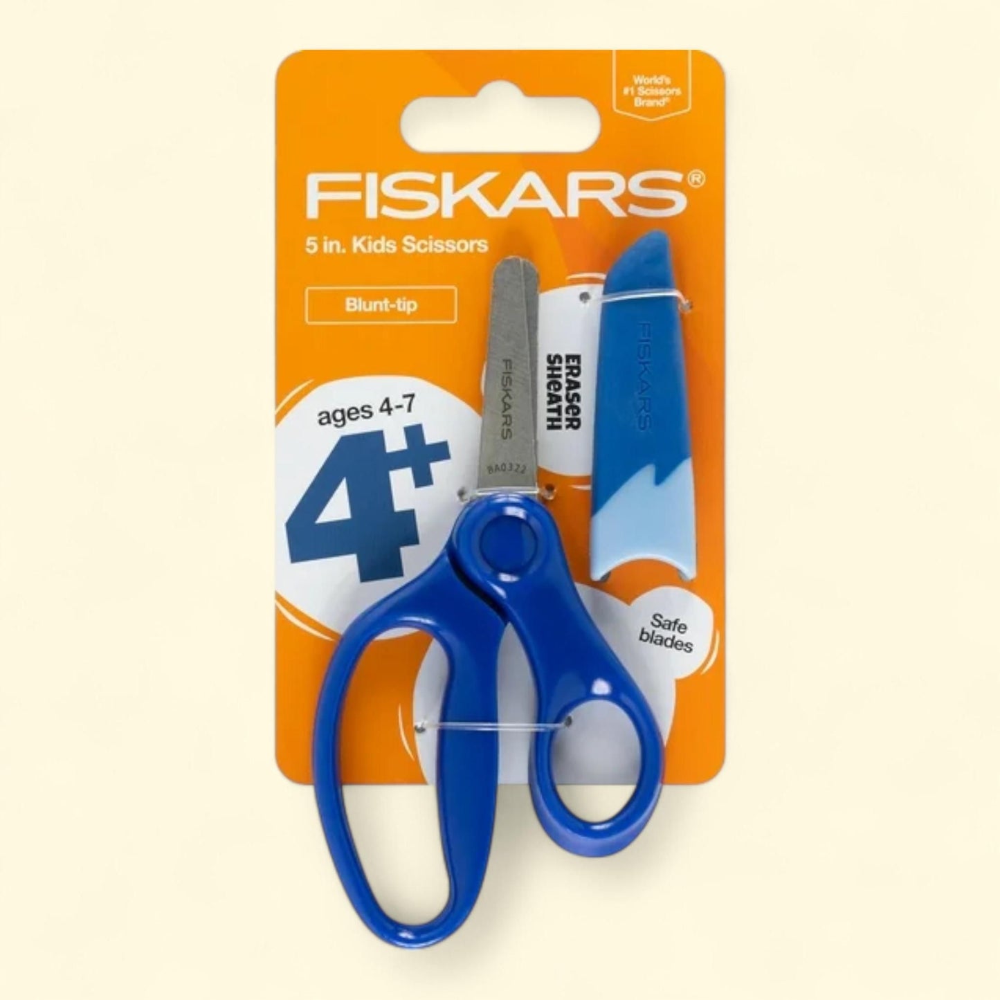 Fiskars Kids Scissor, 5" Blue — authentic US product shipped worldwide by Treatspree