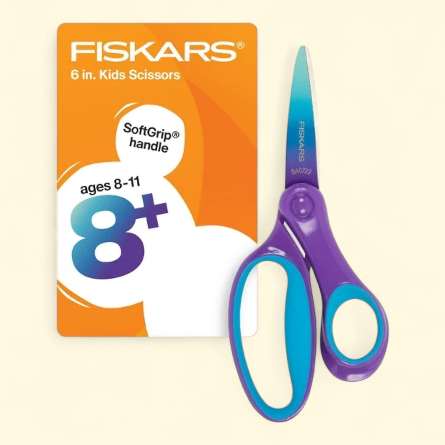 Fiskars Kids Scissors, 6-inch — authentic US product shipped worldwide by Treatspree
