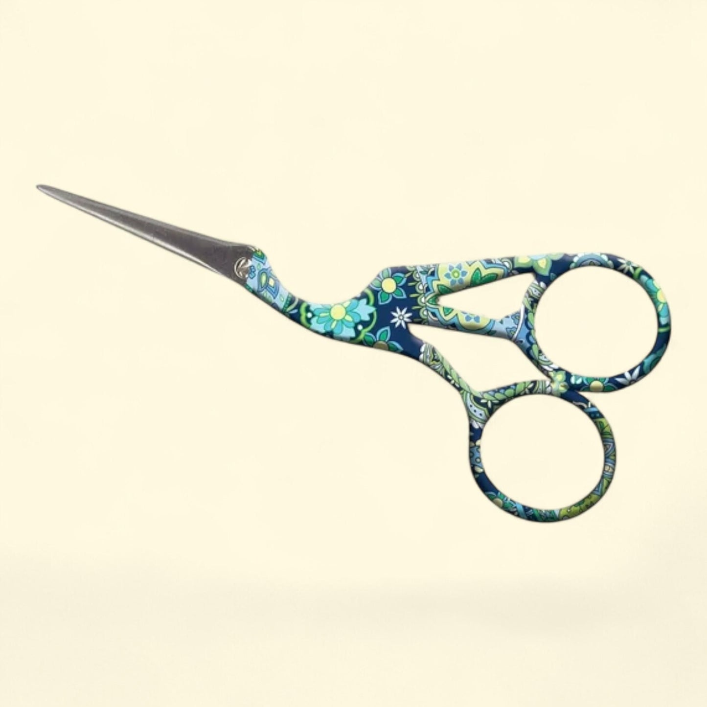 Janlynn Paisley Print Stork Scissor, 1 Each