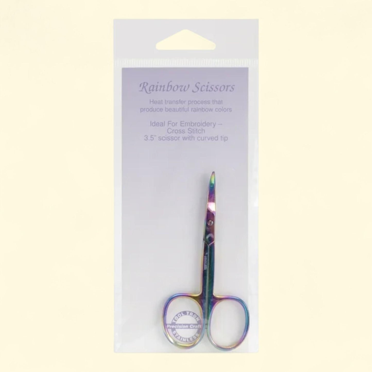 Tool Tron Curved Tip Scissors, 3.5" — authentic US product shipped worldwide by Treatspree