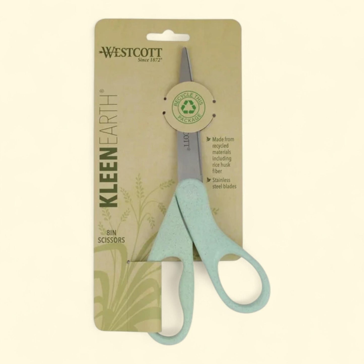 Westcott Crafting Scissors, KleenEarth, 8"