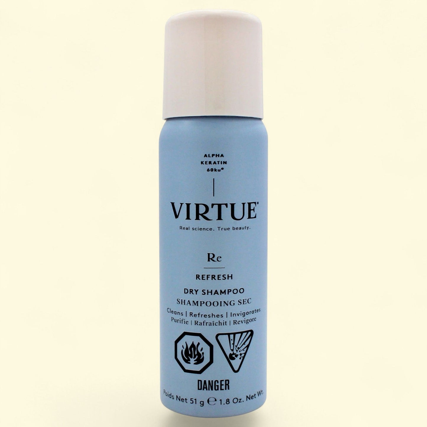 Virtue Refresh Dry Shampoo Powder, 51g — authentic US product shipped worldwide by Treatspree