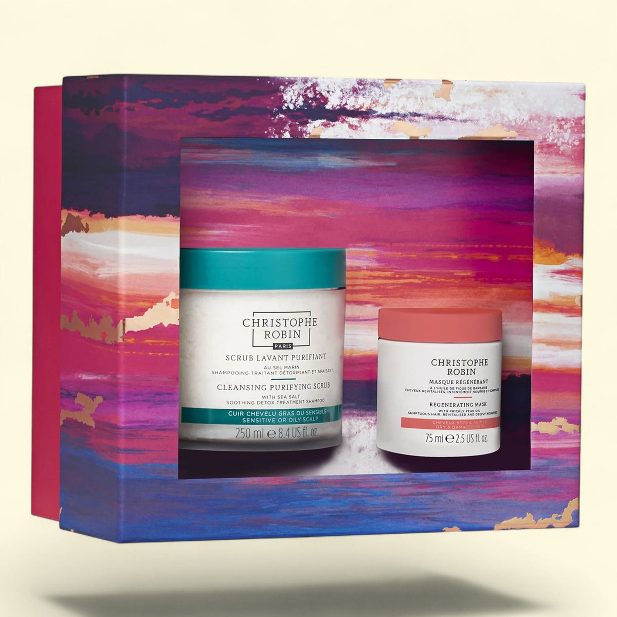 Christophe Robin Perfect Hair Ritual, Scrub and Mask Gift Set, ($78... — authentic US product shipped worldwide by Treatspree