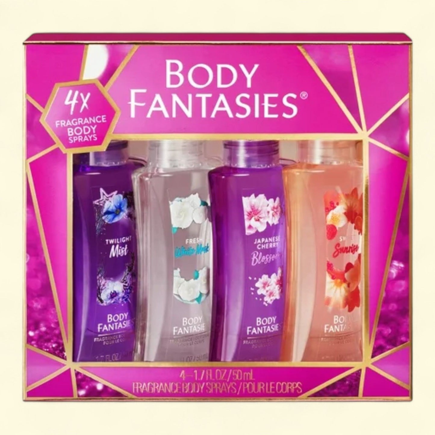 Body Fantasies Signature Gift Set, 4 piece