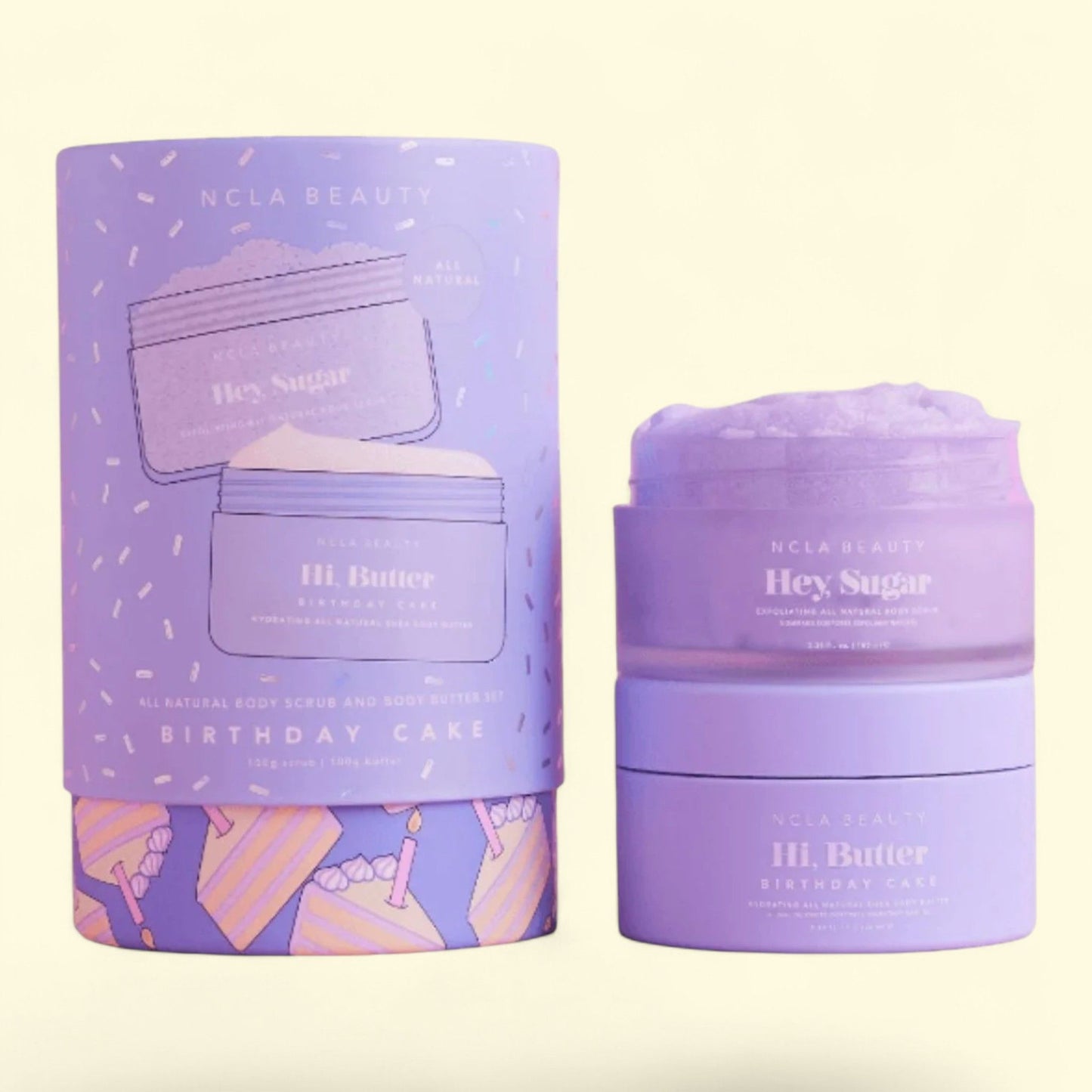 NCLA Beauty Birthday Cake Body Care Set, 2-piece set