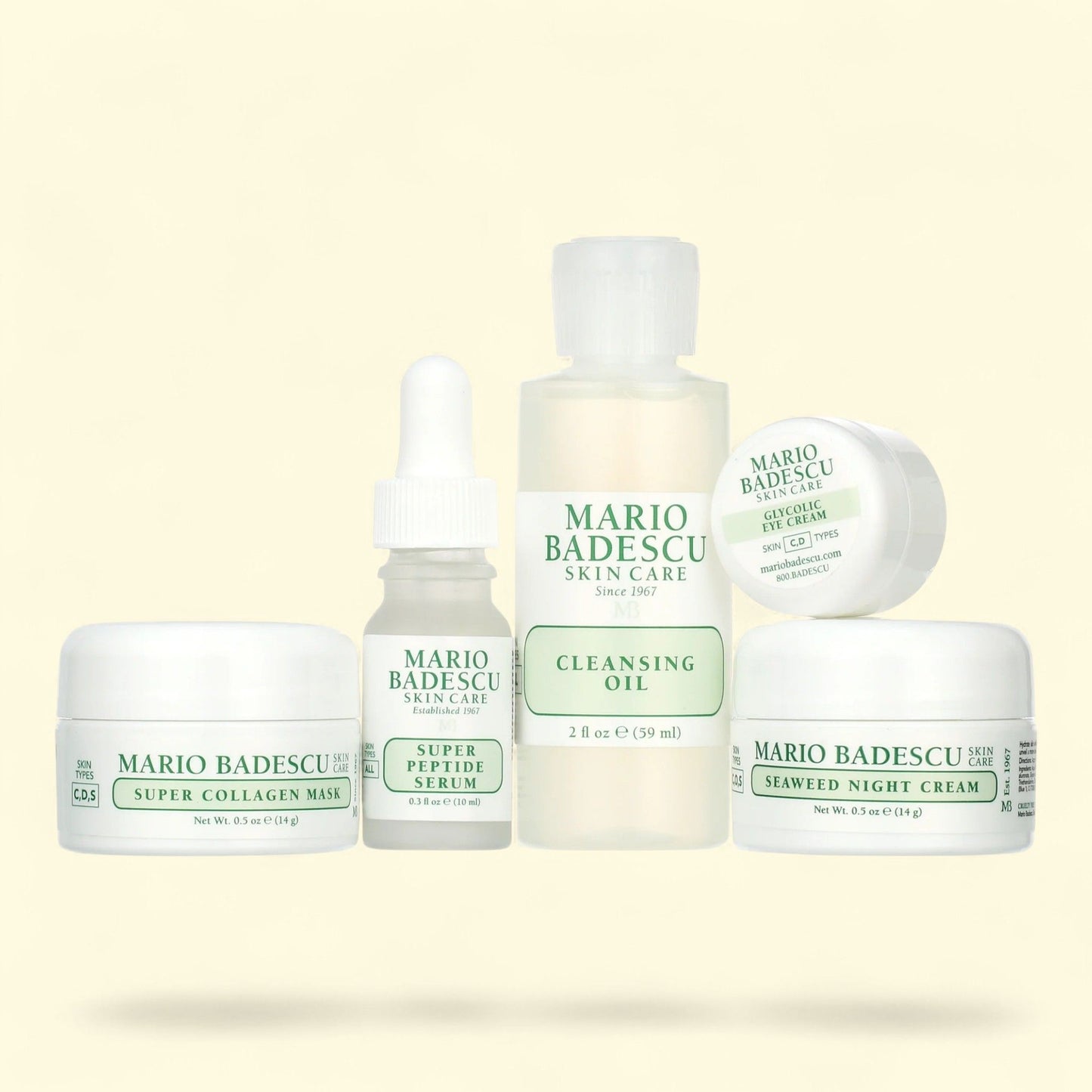 Mario Badescu Skin Care Kit, 5 piece set