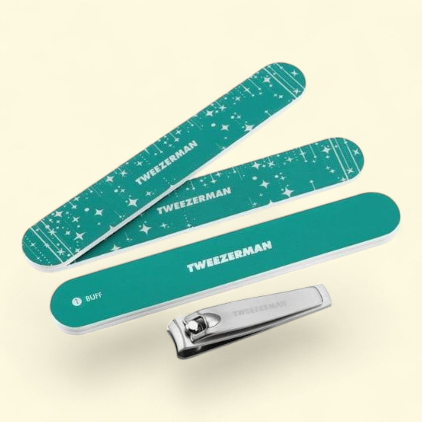 Tweezerman Manicure Set, Majestic Turquoise Blue, Includes Nail Cli... — authentic US product shipped worldwide by Treatspree