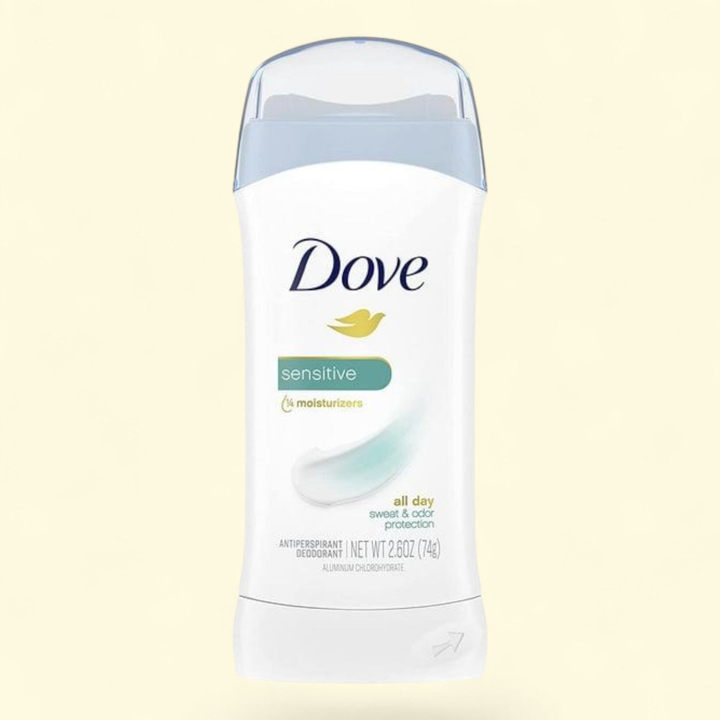 Dove Sensitive Antiperspirant Deodorant Stick, 2.6 oz