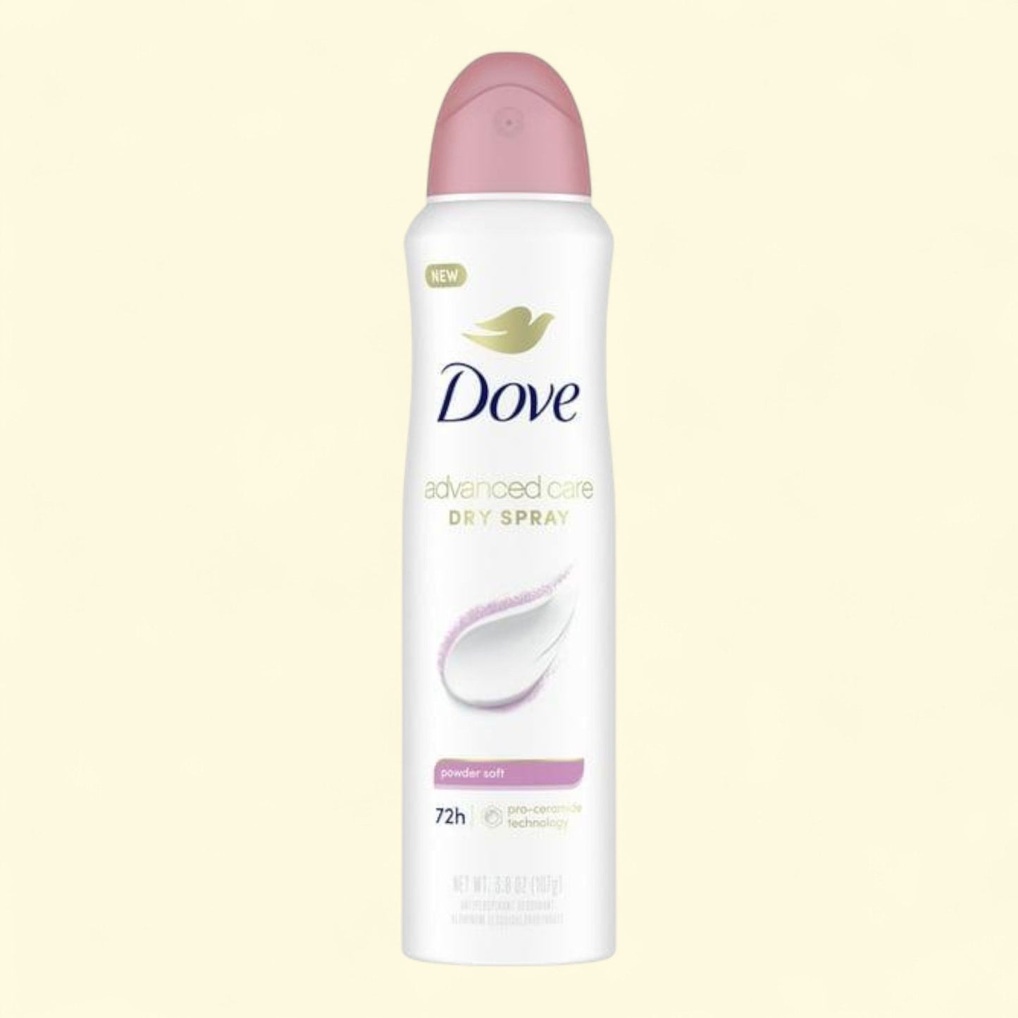 Dove Advanced Care Antiperspirant Deodorant Spray for Women, Powder Soft, 3.8 oz, 3 Count