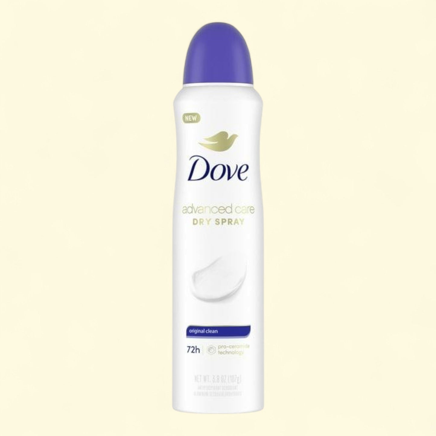 Dove Advanced Care Women's Antiperspirant Deodorant Dry Spray, Original Clean, 3.8 oz